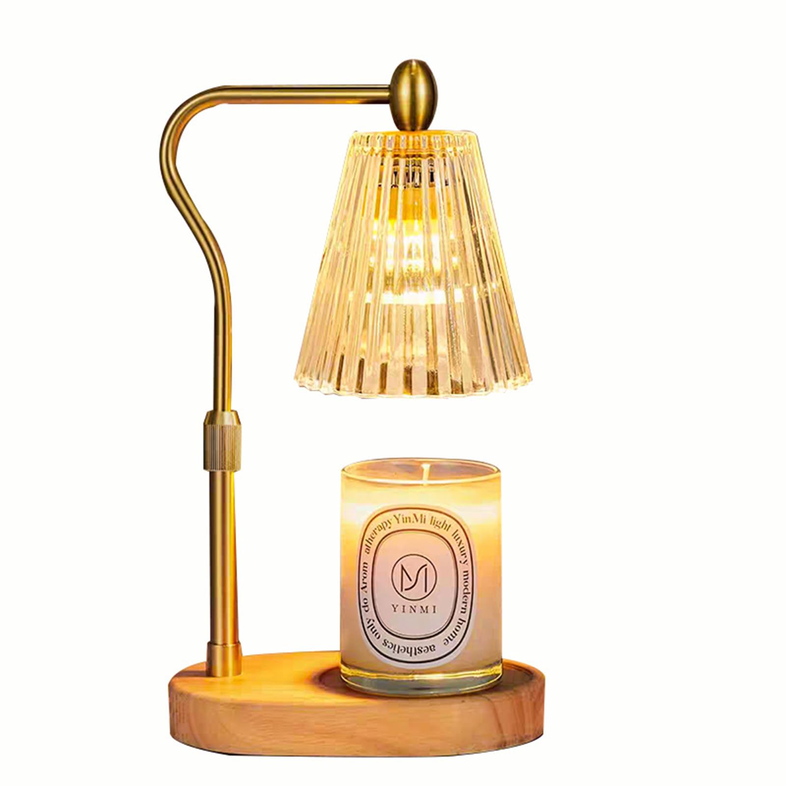PIXZCSA Candle Melt Lamp Timer Controlled Safe Efficient Fragrance Release