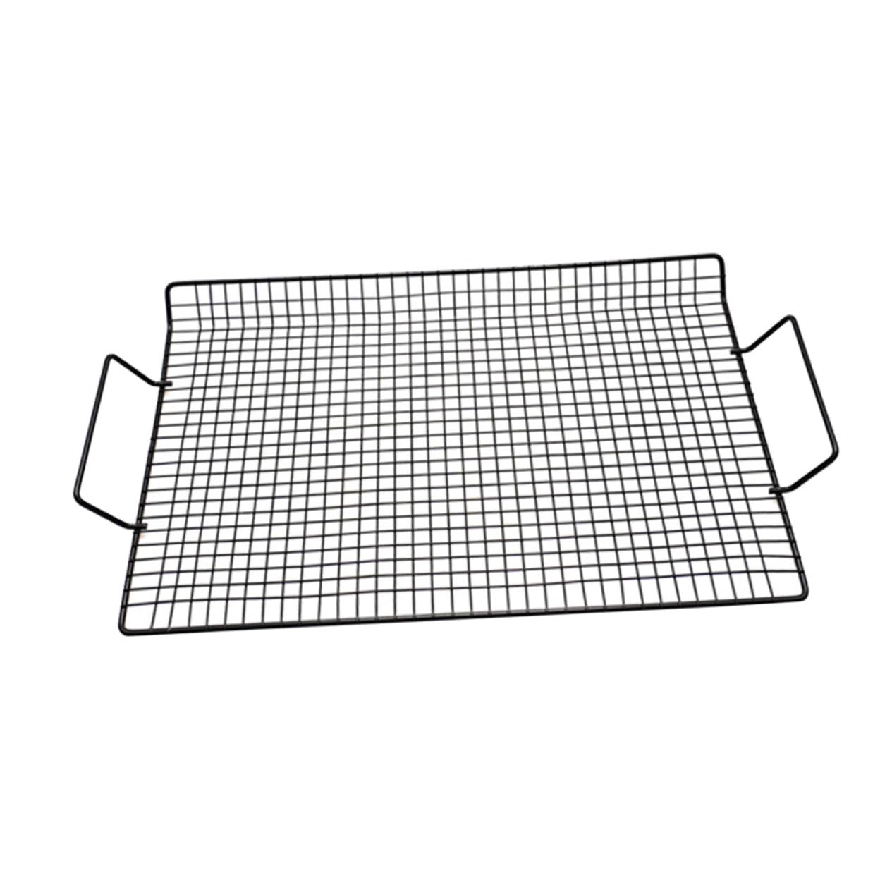 KICHOUSE Grill Rack Net Bbq Wire Rack Non-stick Grill Net Bbq Grate Ideal for Outdoor Cooking