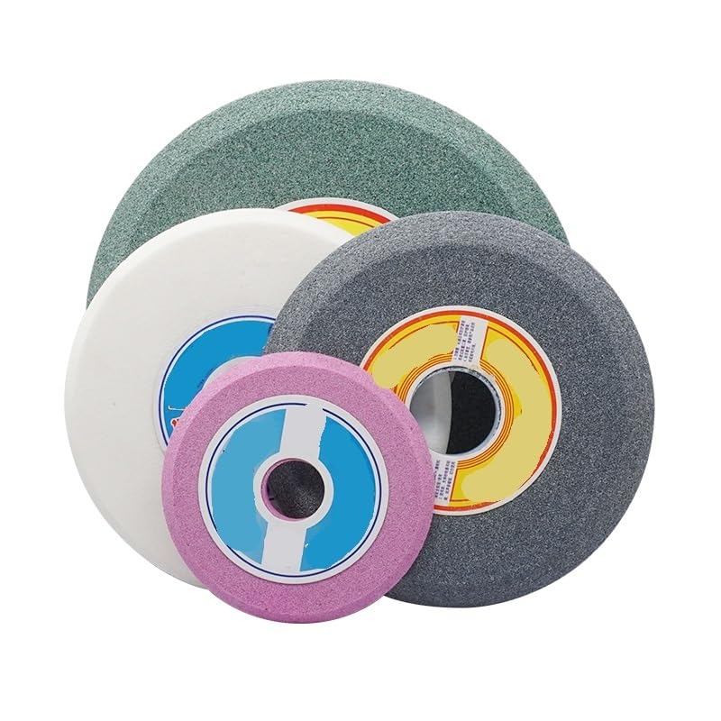 Double Single Beveled Edge Grinding Wheel, Big Abrasive Disc for Saw Blade Serrated Band Grit 46~120 1pcs(D-W-250x18x32 G60)