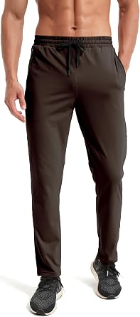 Mens Hiking Sweatpants Joggers Athletic Pants Stretch Workout Jogging Running Gym Traning Track Pants