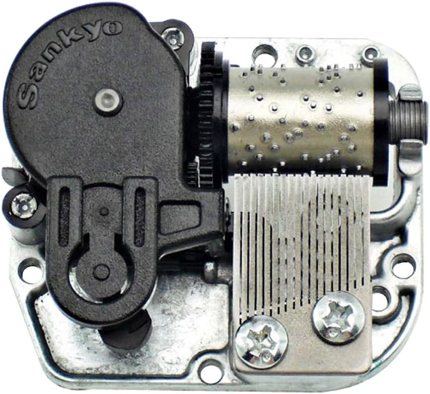 Bankour Play (When You Wish Upon a Star) Wind up Sankyo Musical Movement for DIY Music Boxes