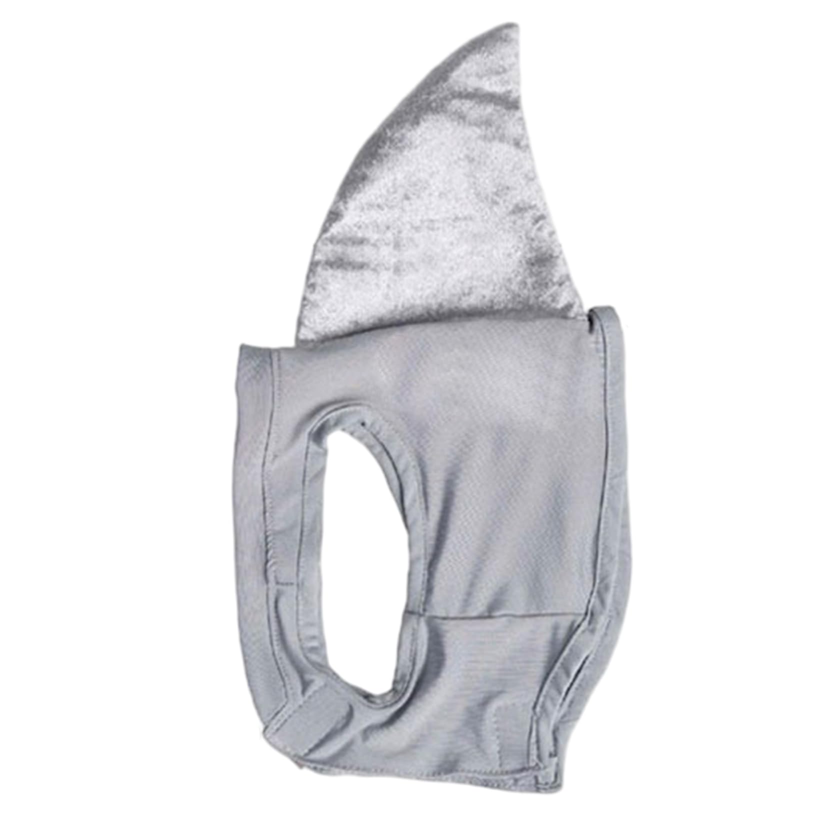 Lawnrden Dog Shark Fin Funny Soft Dog Vest with Upright Fin Comfort Cute Pet Costumes for Halloween Cosplay Party, Small|Costumes