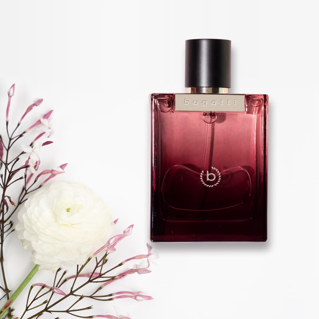 bugatti Perfume mujer bella donna intensa EdP 60 ml I Eau de Parfum sensual para todas las edades y para cualquier ocasión I elegante combinación de café, jazmín y pachulí I floral, terroso y cálido