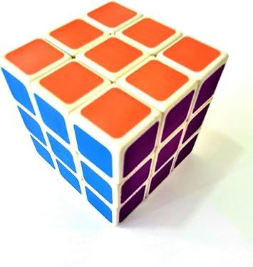 3x3 Klasik Zeka Küpü, Renkli, Yapboz Oyunu