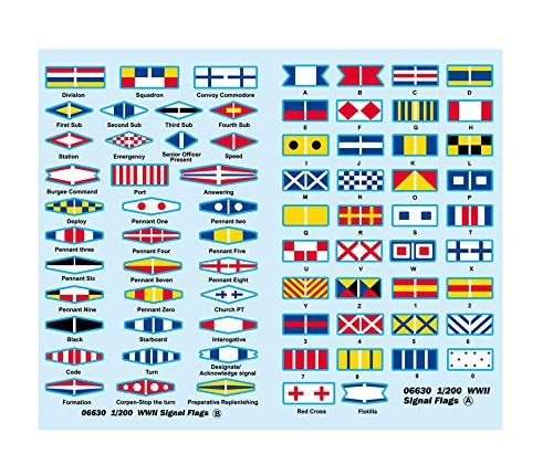1/200 Ships for Decal / WW2 Signal Flag (Set of 2)...