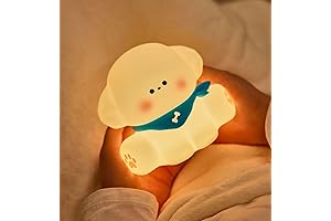 HAPPYBAG Cute Puppy Fruit Night Light for Kids