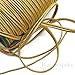 5 Yards of ALIK 6mm, Bullion Soutache Braid, Yellow Gold