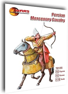 Mars Figures 72133 - 1/72 - Persian Mercenary Cavalry 12 Figures + 12 Horses