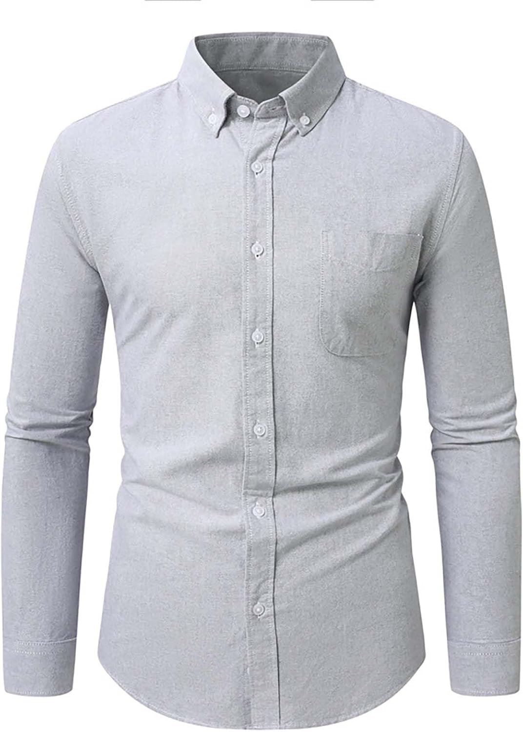 Xiaojmake Mens Dress Shirts Slim Fit Long Sleeve Bhutan Ubuy