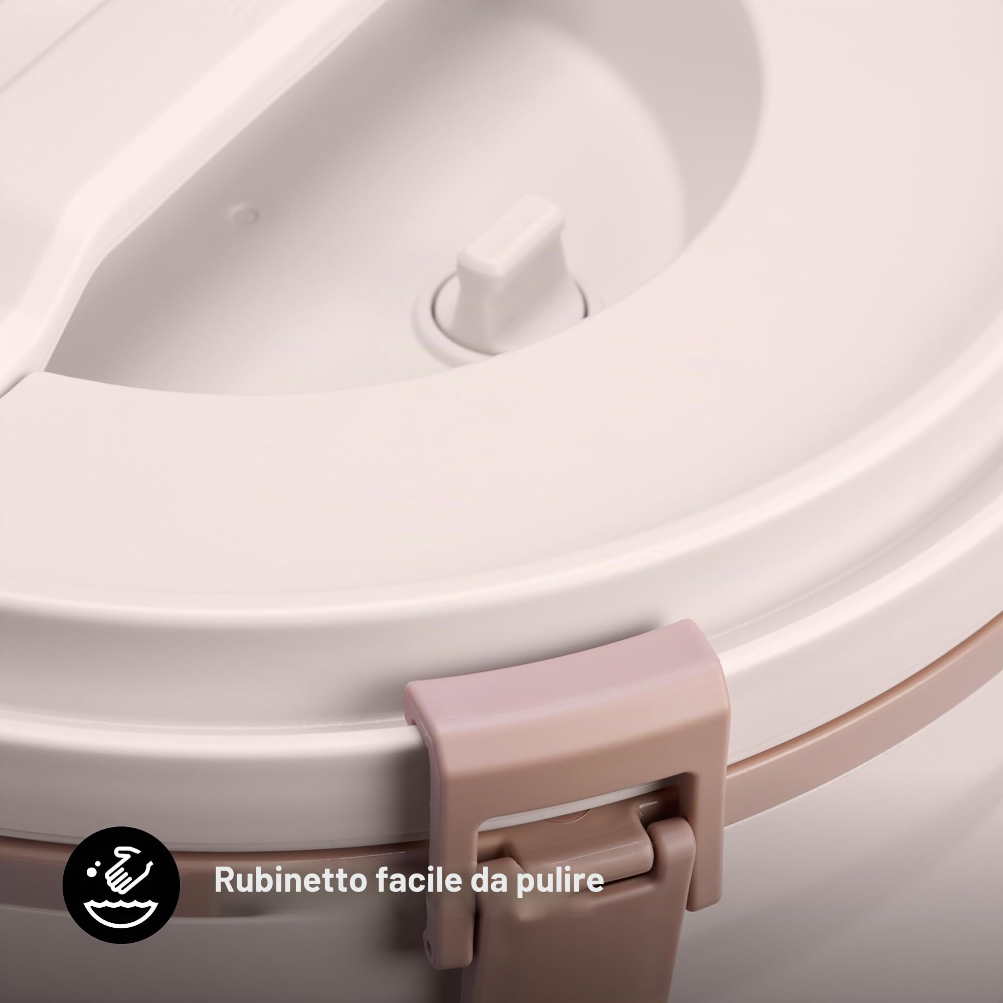 Stanley 1913 Fast-Flow Borraccia Termica 7.5L - Rose Quartz | Mantiene Freddo per 13 Ore - Ghiacciato per 2 giorni - Senza BPA - A Prova di Perdite - Doppia parete isolata in schiuma