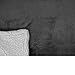 PAVILIA Sherpa Fleece Throw Blanket for Couch, Twin Size, Dark Grey, Plush Soft Fuzzy Sofa Blanket, Cozy Reversible Winter Throw for Women Men, 60x80 Inches