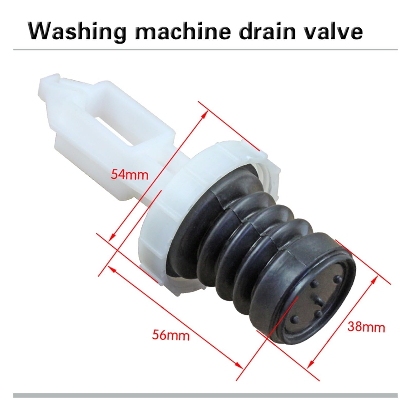 Snapklik.com : Automatic Washing Machine Drain Valve Core Drain Water ...