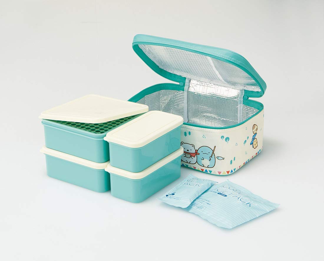 Amazon｜スケーター 行楽弁当箱 保冷バッグ付 保冷剤付 すみっコぐらし