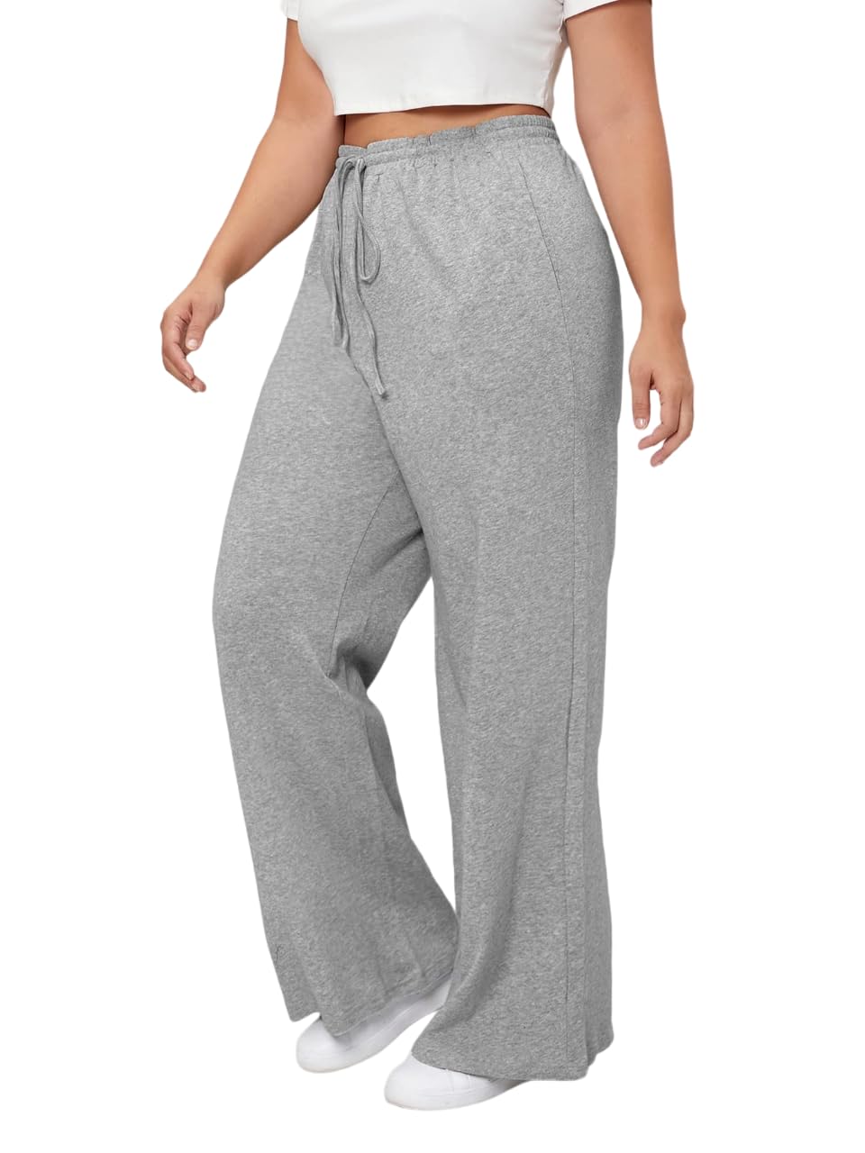dockstreet Women's/Unisex ONESOPEN Bottom Drawstring Pure Cotton Stretchable Baggy Jogger Pants-picture-16