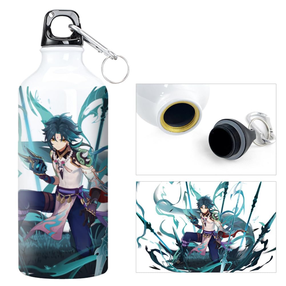 Zhongkaihua My Singing Monsters Waterfles voor School - Game Periphery Cartoon Sport Waterkoker, 600ML Metalen Waterfles Anime Outdoor Schooler Geschenken Terug naar School
