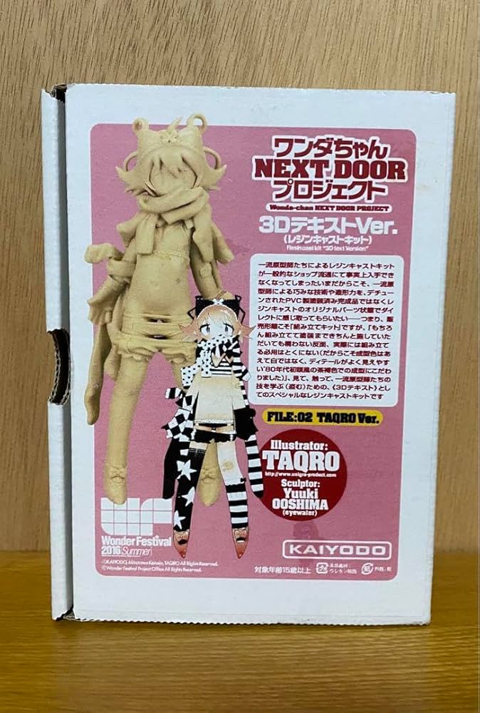 海洋堂 ワンダちゃん NEXT DOOR プロジェクト ワンダちゃん3Dテキスト Amazon.co.jp: 海洋堂 ワンダちゃん NEXT DOOR プロジェクト 3D