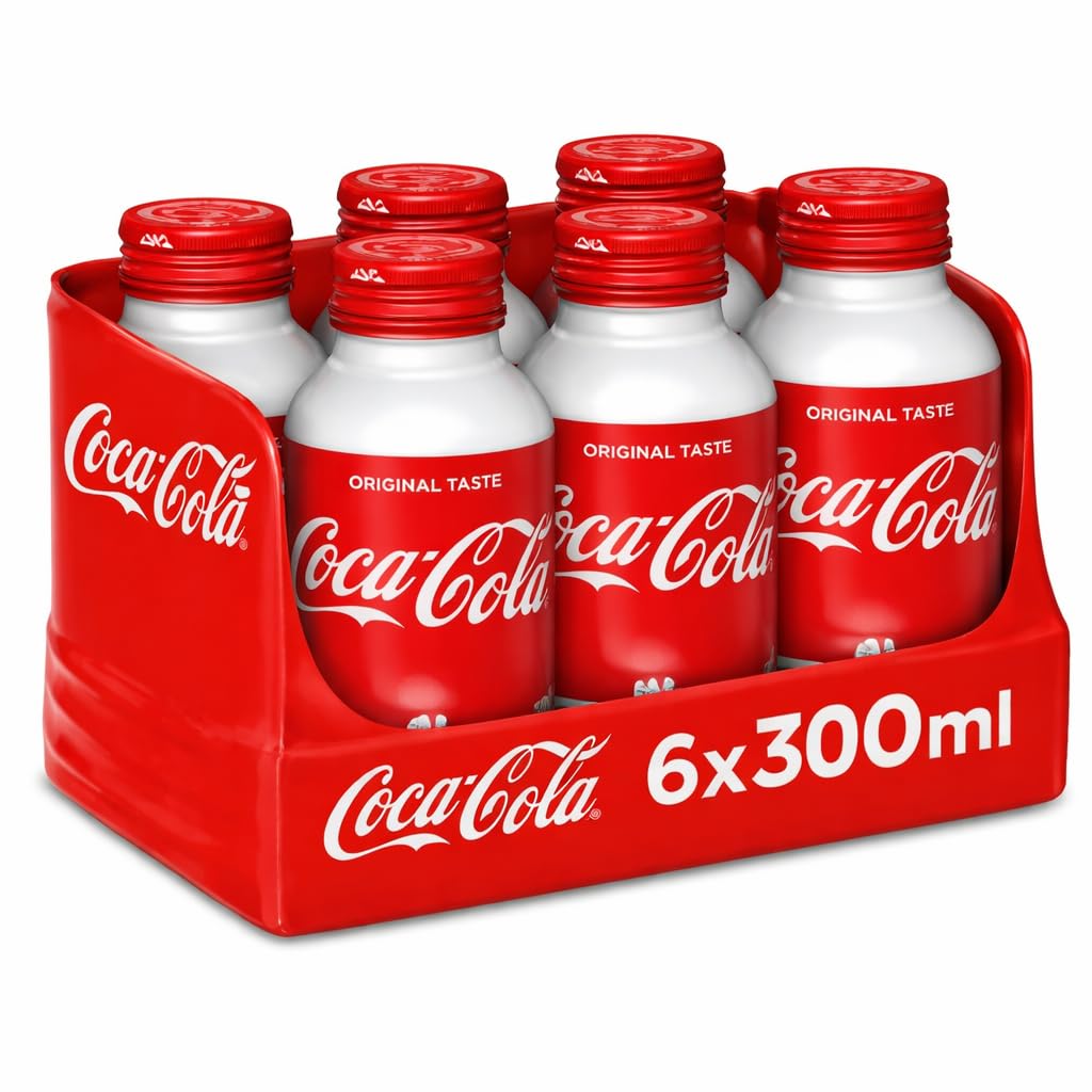 Coca-Cola Original Taste Soft Drink (Pack Of 6) - 300 ml Can By