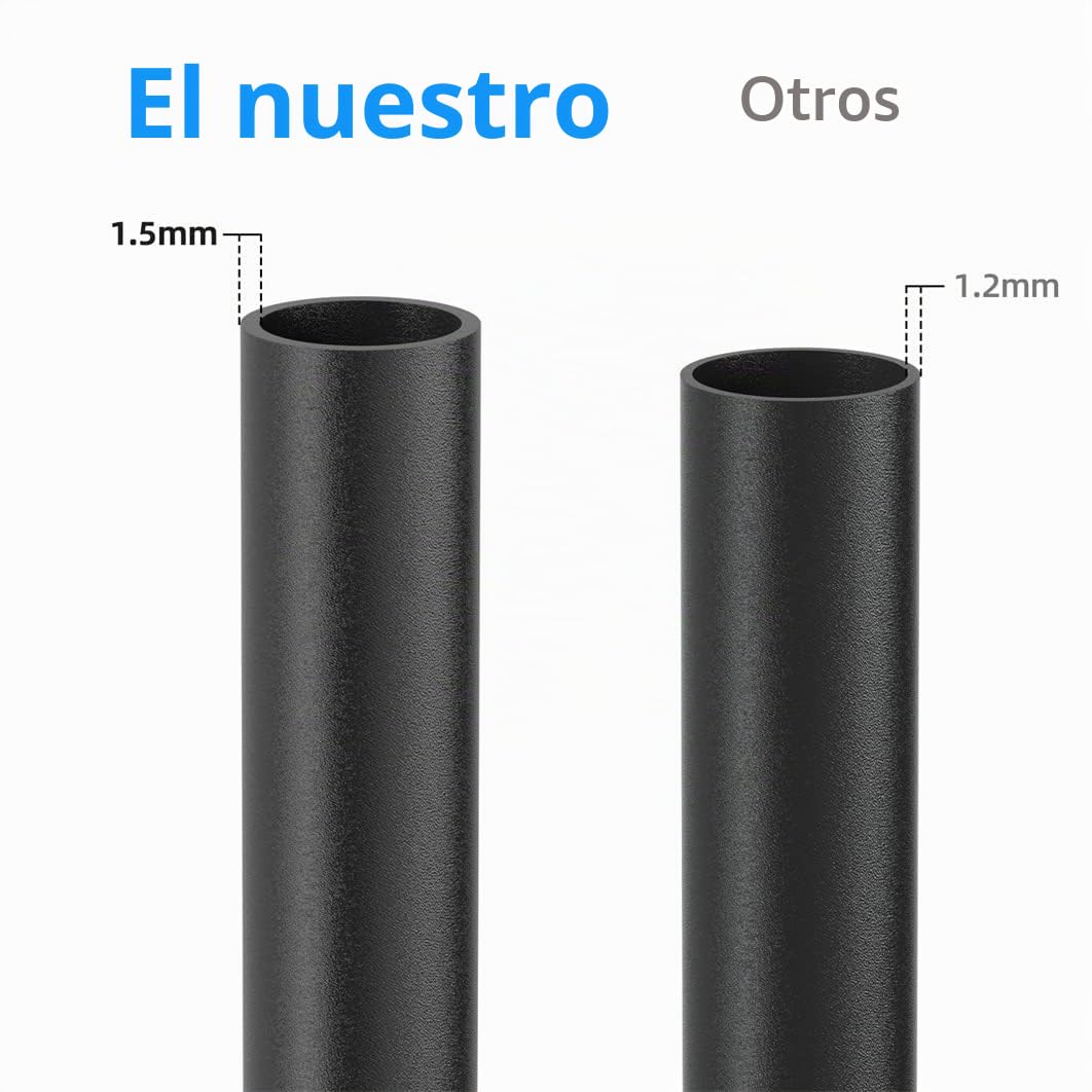unho Leñero Grande para Leña Exterior: Soporte para Leñas de Metal Chimenea Estante para Firewood Refugio para troncos Jardín 232,7 x 34,8 x 117,8 cm