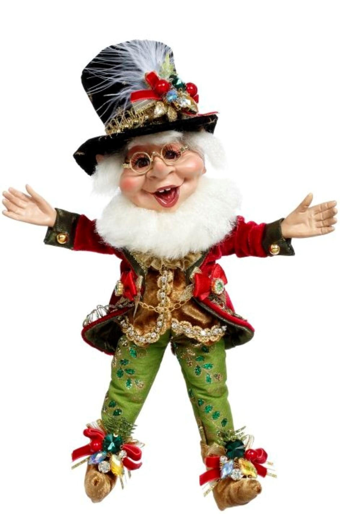 Mark Roberts Burgermeister Elf 51-58550 statuette de collection haut de gamme 29 cm