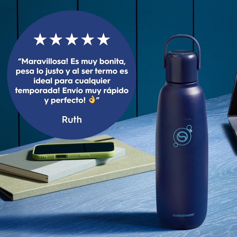 sodastream FIZZ&GO COOL 0.9L SINGLE BLUEBERRY UK