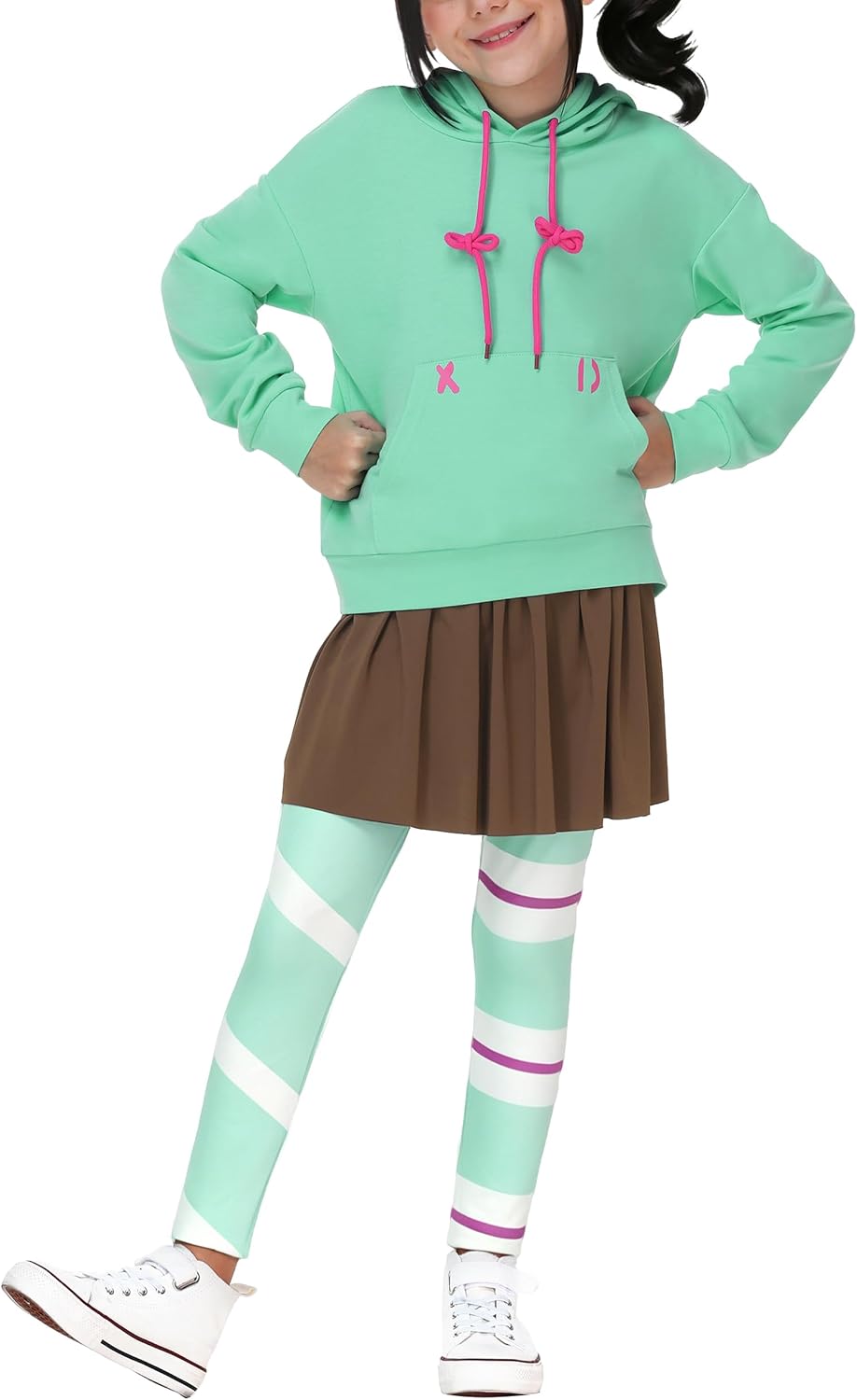 Remimi Mint Green Halloween Hoodie Skirt Legging XS-2XL