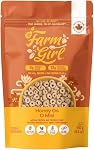 Farm Girl - Noix de miel Os Artistian Keto Céréales - Faible teneur en glucides, non OGM, sans gluten, faible teneur en sucre, zéro conservation - Protéines végétales - Parfait pour les régimes Keto, Vegan et Paleo - Fabriqué au Canada (280g)