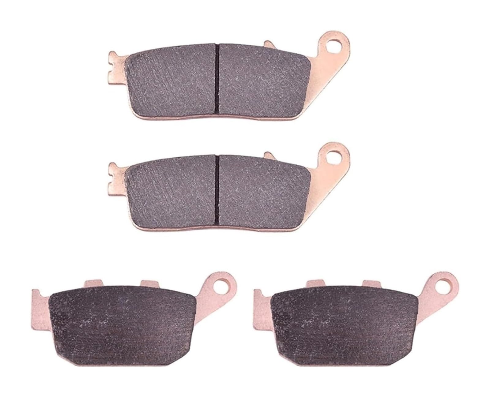 Motocicletta Pastiglie Freno Per NTV600 Per NTV600J Per Revere 600 Per XL600 VR VT Per T&RANSALP XL Per NTV 600 Pastiglie Freno Anteriori Posteriori Motociclette(Copper Front Rear)