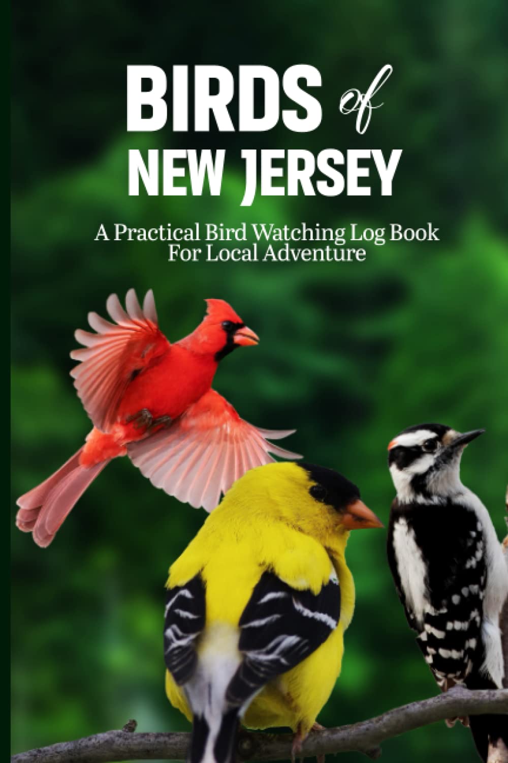 Birds Of New Jersey: Bird Watching Logbook For Bird Watchers And Birders. Track And Record Bird Sightings In This Beautiful Notebook Journal. Simple ... And More. Practical Bird Sighting Journal.
