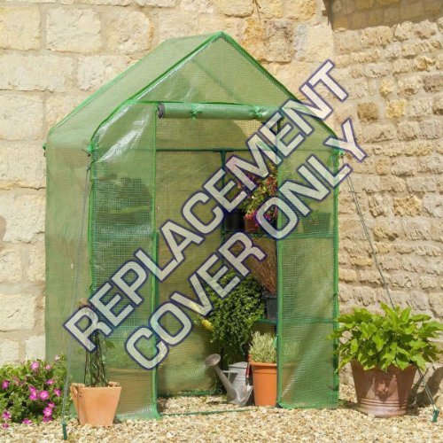 Zoozio - Cubierta de reemplazo para invernadero (polietileno, 143 x 73 x 195 cm)