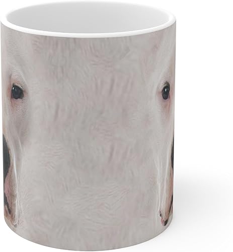 Miniatura 2 de Funny Gifts - Taza de café con diseño de perro argentino, diseño de perro argentino, taza de cerámica blanca, 11 onzas