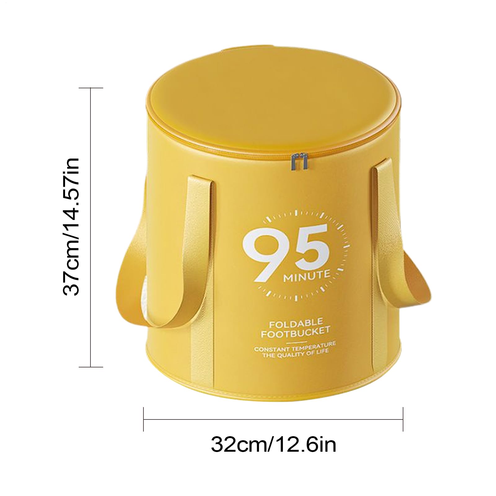 Bañera De Remojo Para Pies - Tina Plegable Para Remojar Pies,Con Base Antideslizante Y Cubo Impermeable Para Higiene Pedicular Y Ducha Doméstica