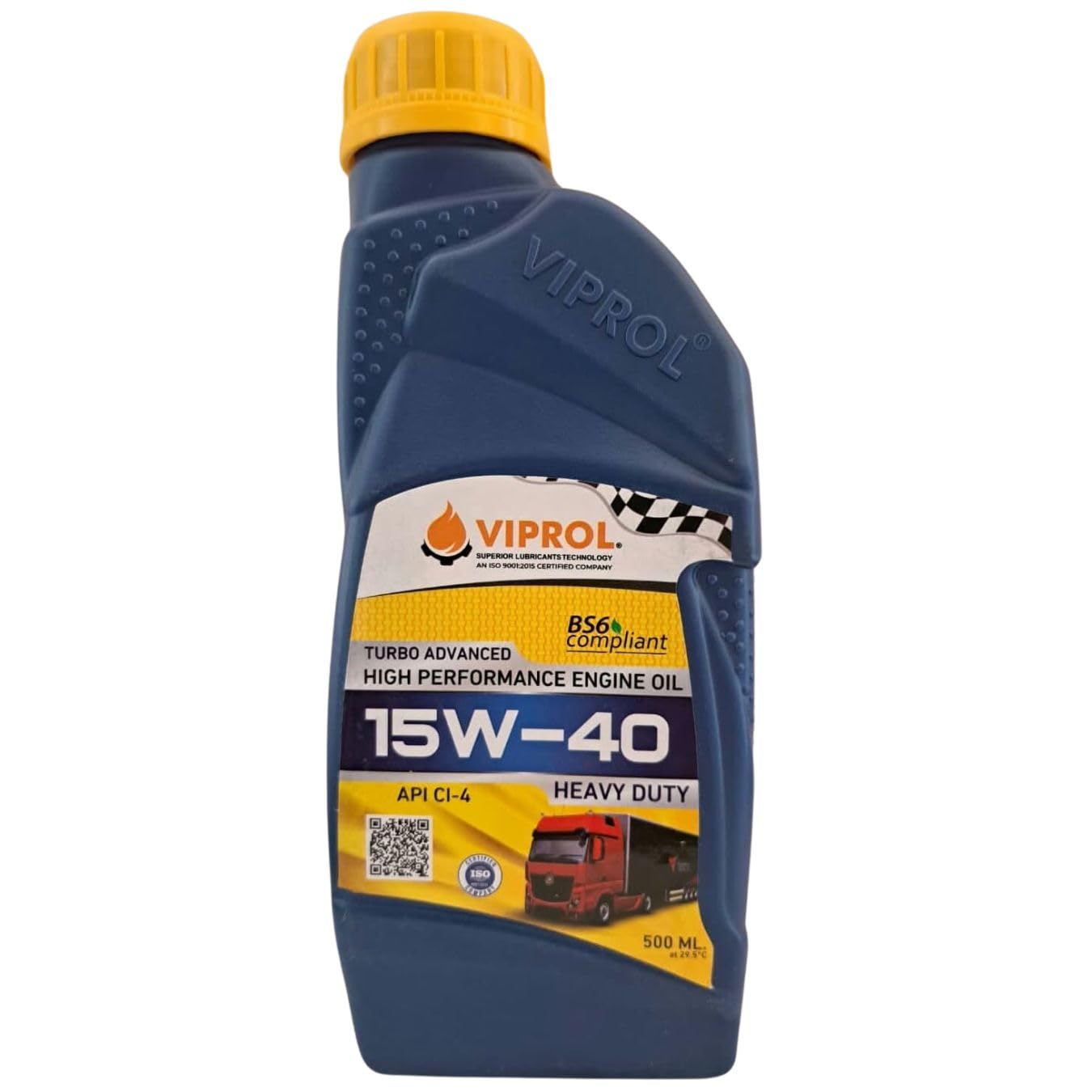 VIPROL TURBO ADVANCE HIGH PERFORMANCE ENGINE OIL - CI-4 15W40-500ML