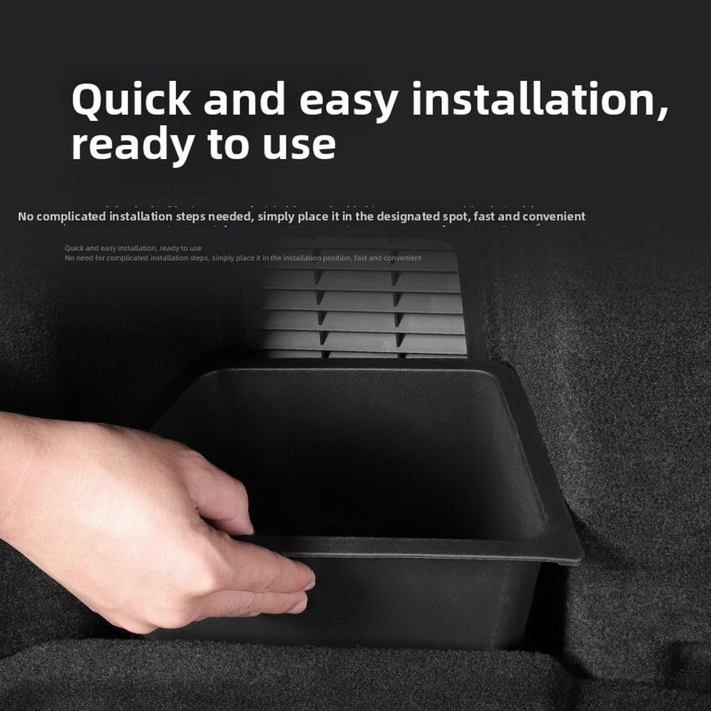 Organizador de caja de almacenamiento lateral de TPE impermeable compatible con Li Auto para l6 2025, compartimentos izquierdo y derecho para accesorios interiores de coche