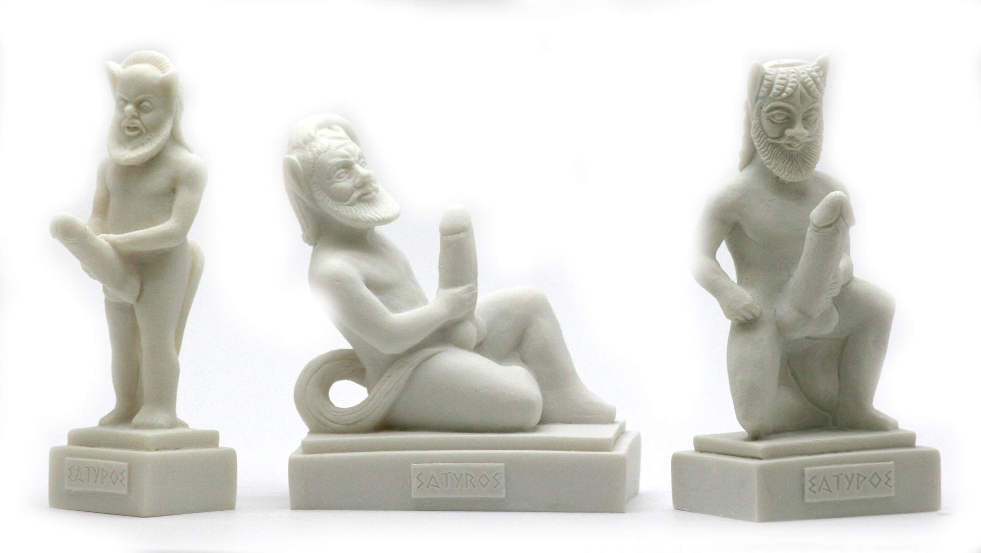 Erotische Figur Satyr Pan Penis Phallus Symbol Erotik Griechische