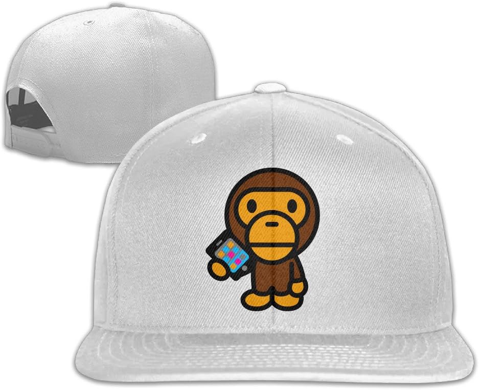 Man Famouse Rapper Singer Kid Cudi Bape Flat Along Baseball Caps Trucker Hats