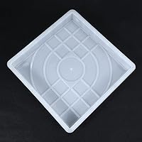 Vista 2 de Yardwe Moldes de cemento para pisos, moldes de hormigón, molde de cemento, molde de 2 pisos, molde de piso de plástico, decoración de césped, molde