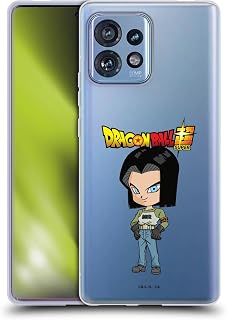 Head Case Designs Officially Licensed Dragon Ball Super Android 17 Characters Gel Case [Military Grade Protection] Compatible with Moto Edge 40 Pro/Plus 2023