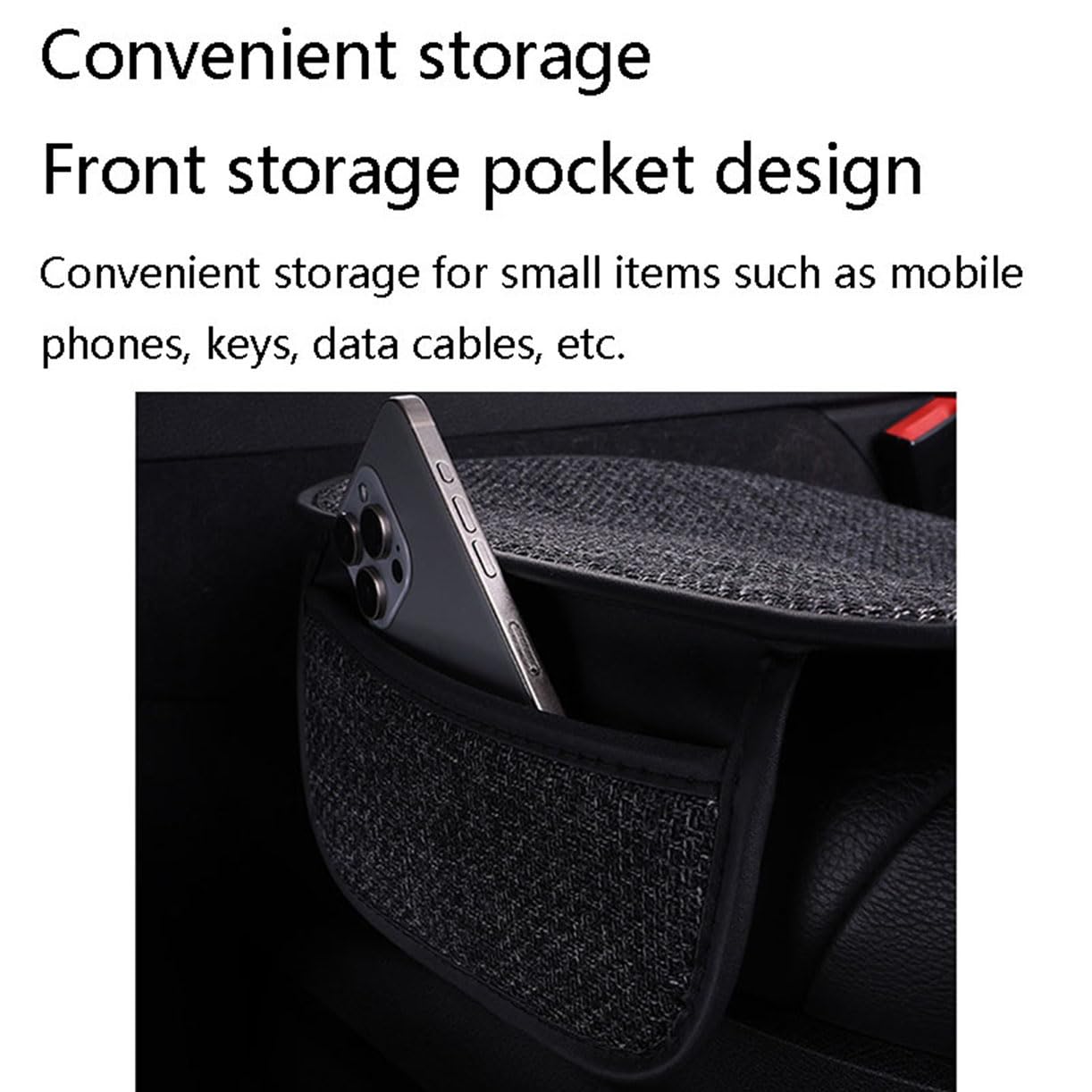 Set di Cuscini per sedili Auto,Cuscino Regolabile per sedili,Accessori per sedili Auto,per VW Sharan 7seats 2012,Lafite Red Three-Piece Set