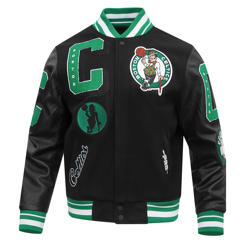Pro Standard Mens NBA Mash Up Varsity Jacket