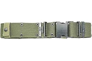 Previously Issued U.S. G.I. Medium Olive Drab Military Pistol Belt: Unmatched Durability for Security Personnel