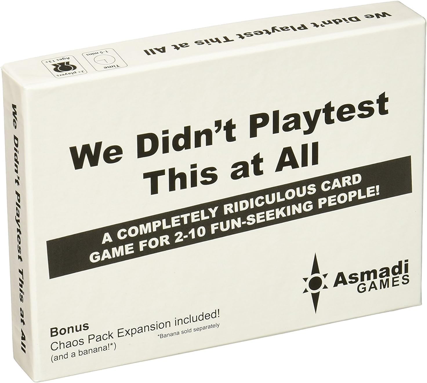 Asmadi Games ASM SA01 We Didnt Playtest This At All Dragon Board Games, Multi-colored, Basic pack