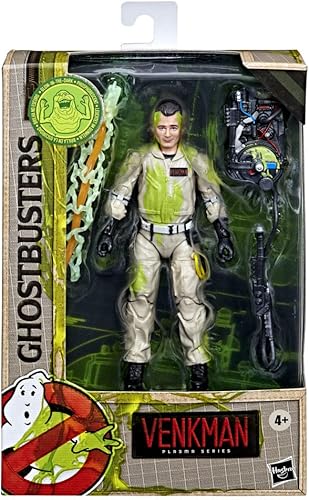 Miniatura 5 de Hasbro Ghostbusters Plasma Series Glow-in-The-Dark Peter Venkman - Figura clásica coleccionable de 1984 a escala de 5.9 in, para niños de 4 años en