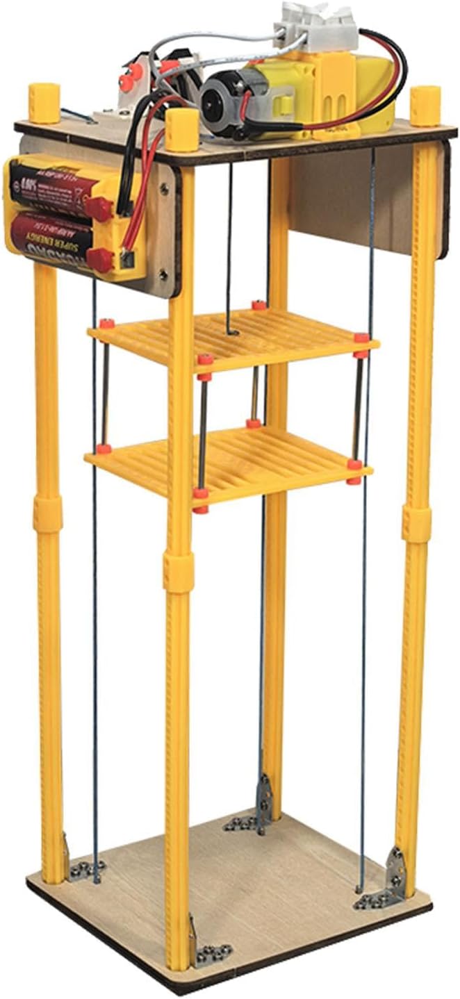 Electric Elevator Lift Model Science Experiment for Children Teaching Prop