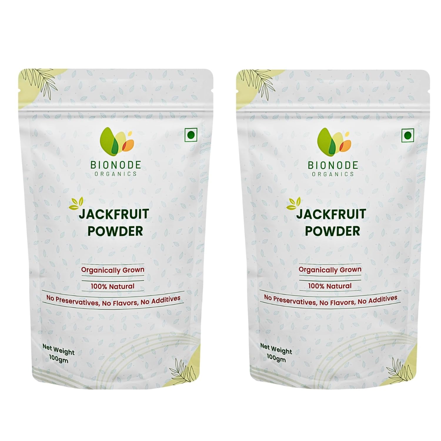 Jackfruit Powder Gluten Free,| Anti Acne | Supports Digestive Health | Boosts Immunity | Improves Vision |Organic & Natural Ingredients | 200 gm (2 x 100gm) (Pack of 2)