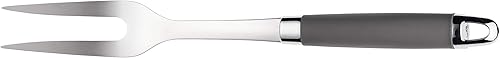 Miniatura 2 de Anolon SureGrip 46288 - Tenedor para carne de acero inoxidable, 13.25 pulgadas, color gris