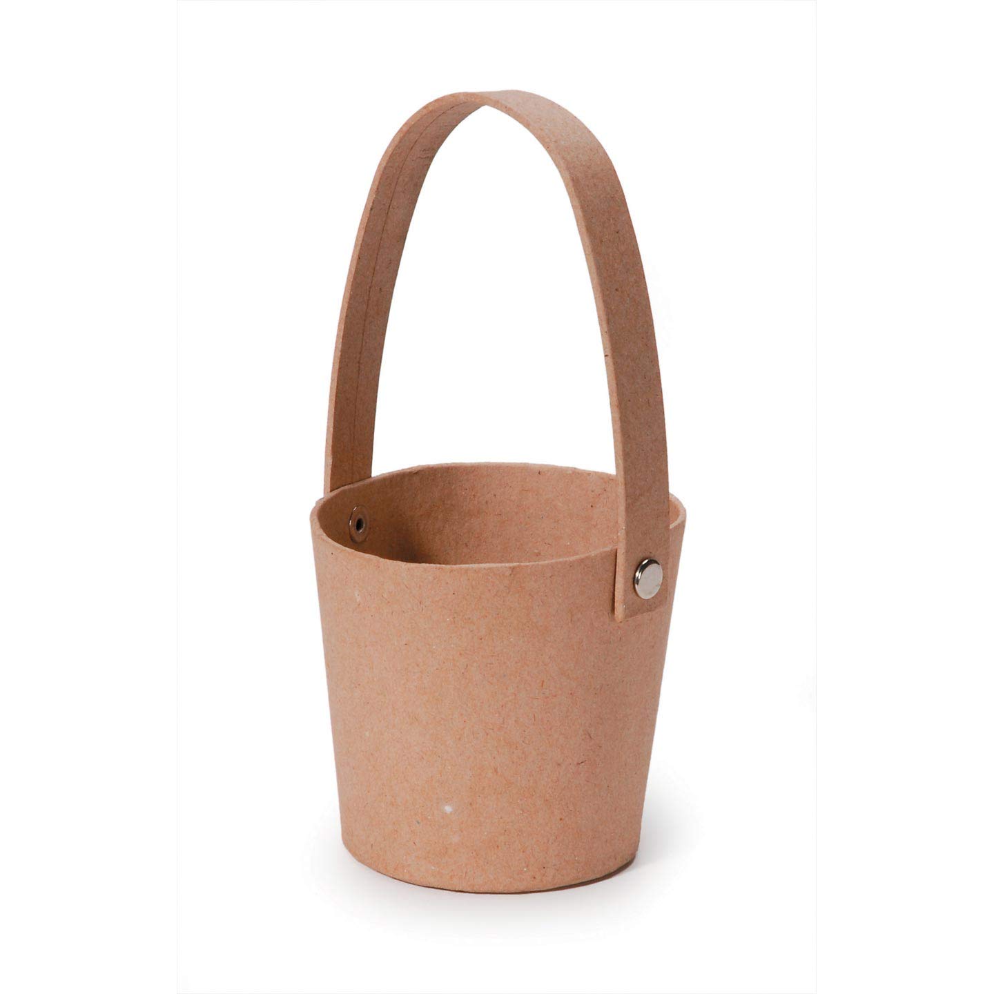 Bulk Buy: Darice DIY Crafts Paper Mache Basket Round 3 x 3 inches (3-Pack) 2872-81