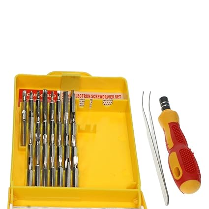 arythe Screwdriver Bit 30-Piece Set Power Drill Bits Nut Driver Tamper Security Portable Middle Sized Box