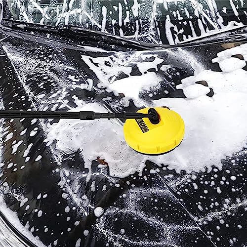 Hochdruck Terrassenreiniger für Kärcher K1-K7 | Mehrzweck Flächenreiniger für Hochdruckreiniger | Terrassenreiniger Flächenreiniger für Kärcher Hochdruckreiniger Zubehör (1/2 STK) – Bild 9