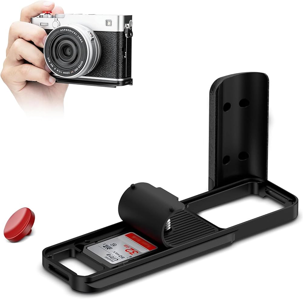 Amazon | JJC 金属 L型ハンドグリップ 富士フィルム Fujifilm X-E5 XE5