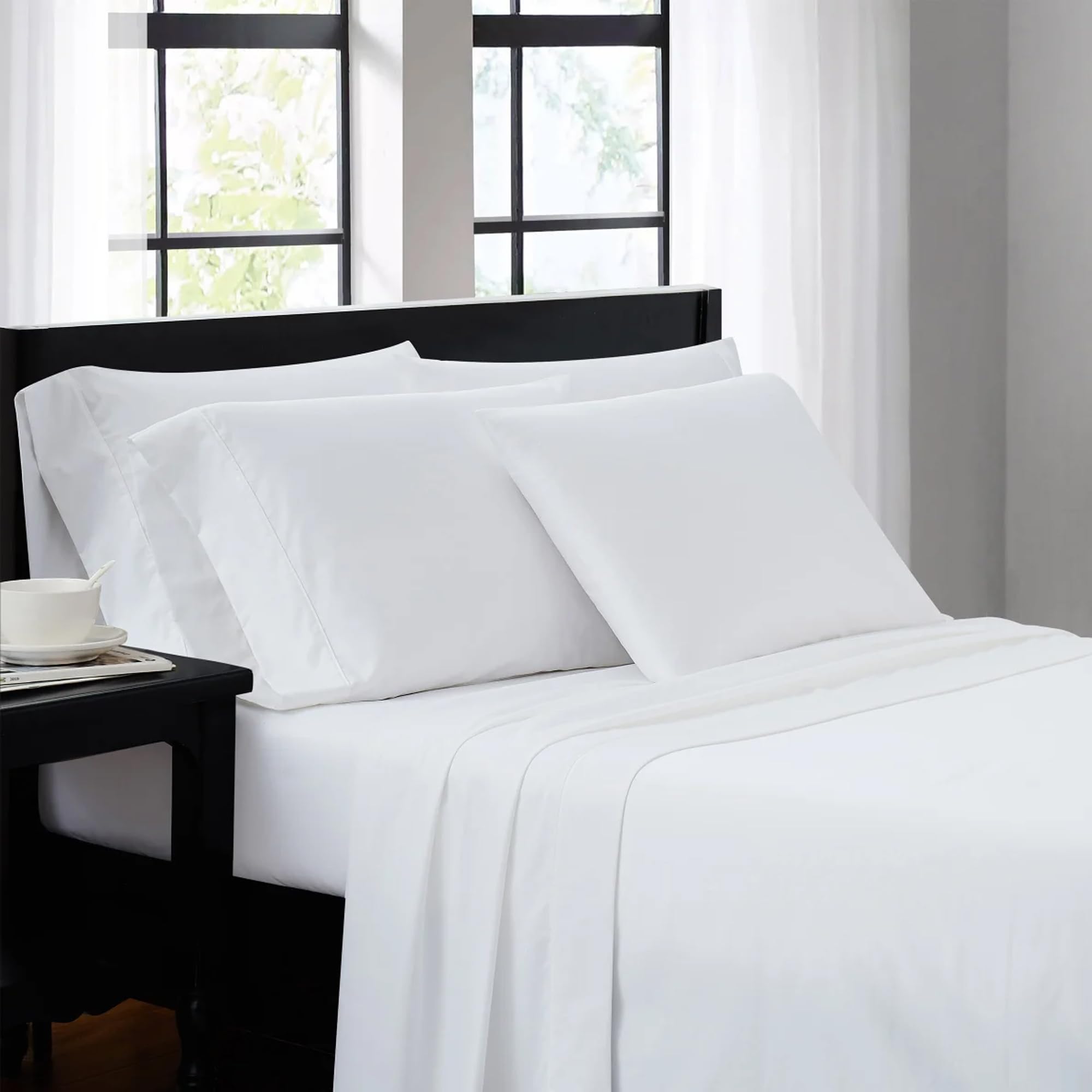 King White 680 Kirkland Bettlaken-Set mit 6 tiefen Taschen
